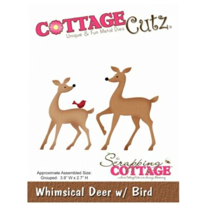 Whimsical Deer with Bird Die – Scrapping Cottage