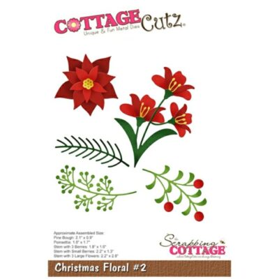Christmas Floral 2 Die – Scrapping Cottage