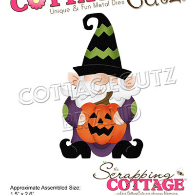 Warlock Gnome with Pumpkin Die – Scrapping Cottage