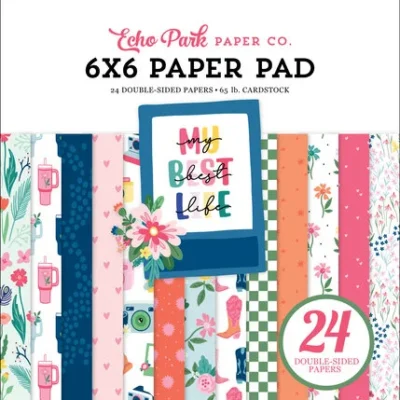My Best Life 6 x 6″ Paper Pad