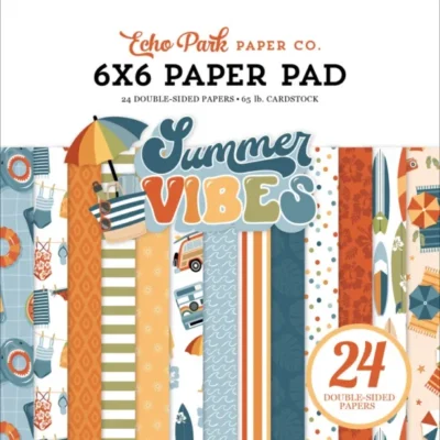 Summer Vibes 6 x 6″ Paper Pad
