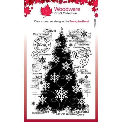 Snow Frosted Tree Stamp Set