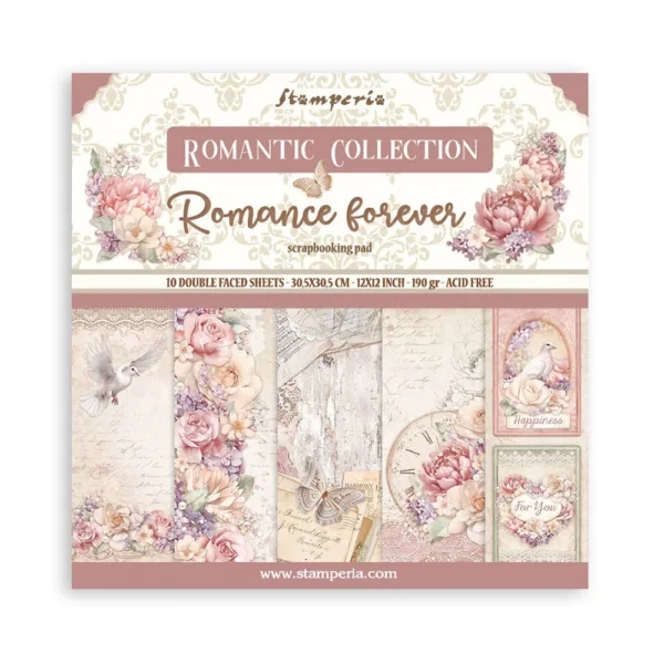stamperia-romance-forever-12x12-paper-pad