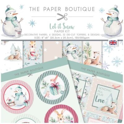 Let It Snow 8 x 8″ Paper Kit